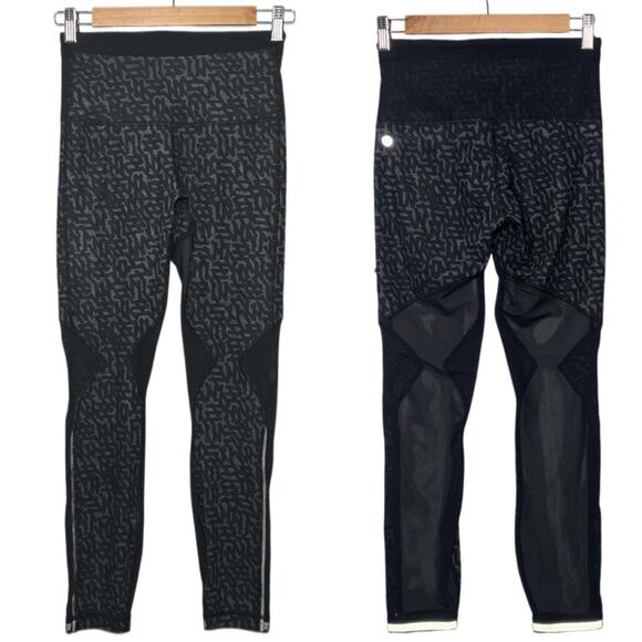 Lululemon legging women's size 4 Running in the City 7/8 Tight *Full-On Luxtreme - Picture 1 of 16